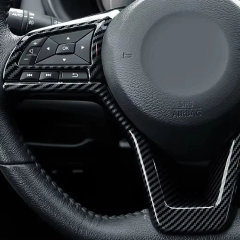 For Nissan Xtrail T32 17-21 Rogue Note Qashqai J11 Versa Juke Micra Kicks Leaf Sentra 39 Clock Steering Wheel Panel Protection