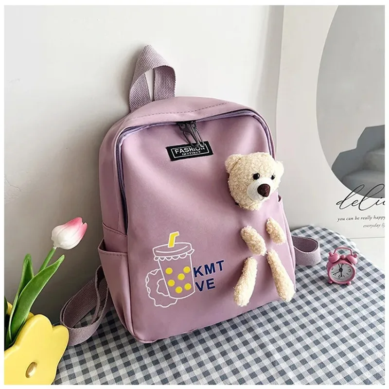 Schoolbag Female Pupil Cartoon Cute Outdoor Children Backpack School Bags Plecak Kids Bag Rugzak Mochila Escolar Book Bag