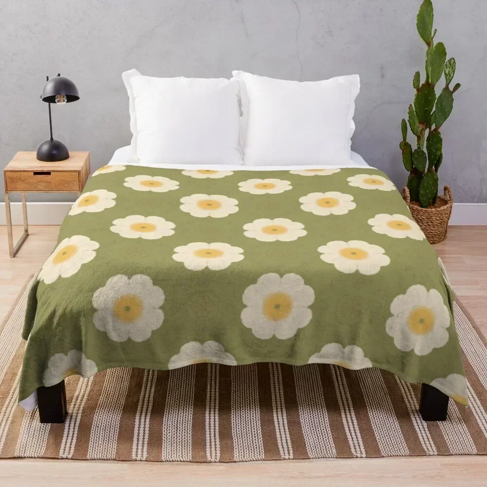 

Flower Child Throw Blanket All Season Soft Lightweight Blanket for Home