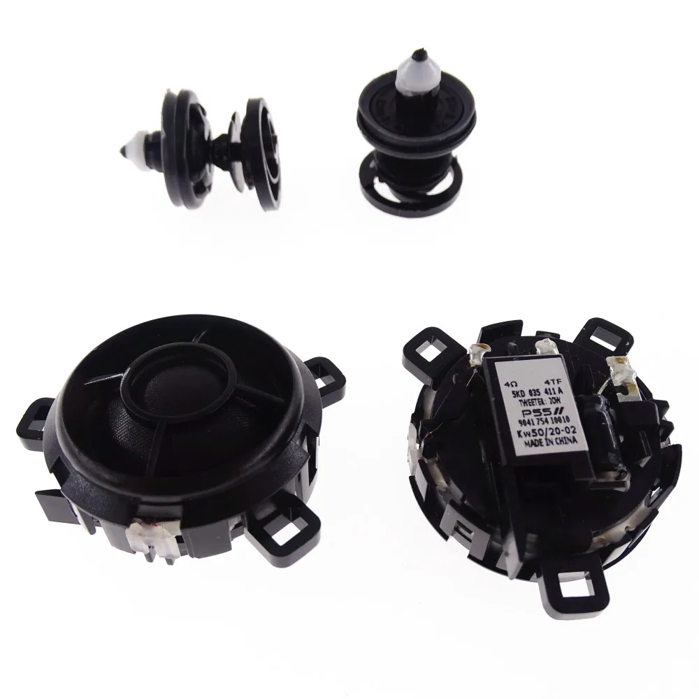 1Set Car Rear Door Tweeter Horn Buzzer For VW Jetta Sagitar Golf MK5 6 Rabbit Scirocco 5KD035411A 5KD 035 411A 7L6 868 243