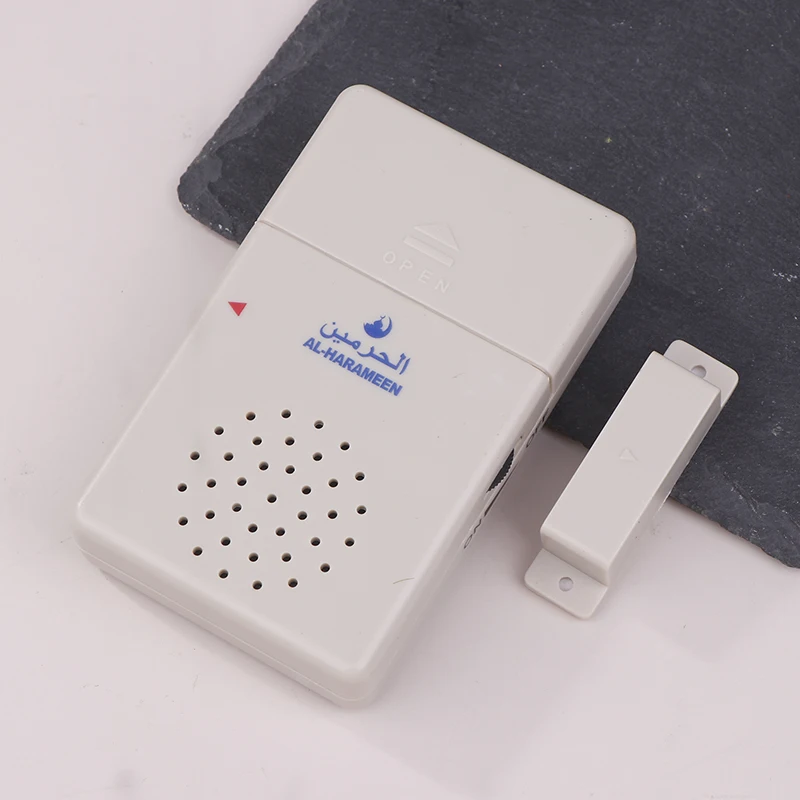 مستشعر الباب المغناطيسي جهاز جرس الباب المنزلي لجرس الباب للمسلمين آلة الباب اللاسلكية الأوتوماتيكية مستشعر الباب المغناطيسي