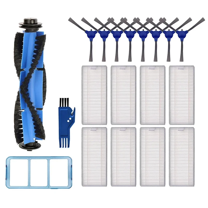 EAS-Spazzola laterale a rullo principale per Eufy Robovac 11S 35C 15C 25C 30C Robot Aspirapolvere Prefiltro Filtro Hepa Filtro Pezzi di ricambio