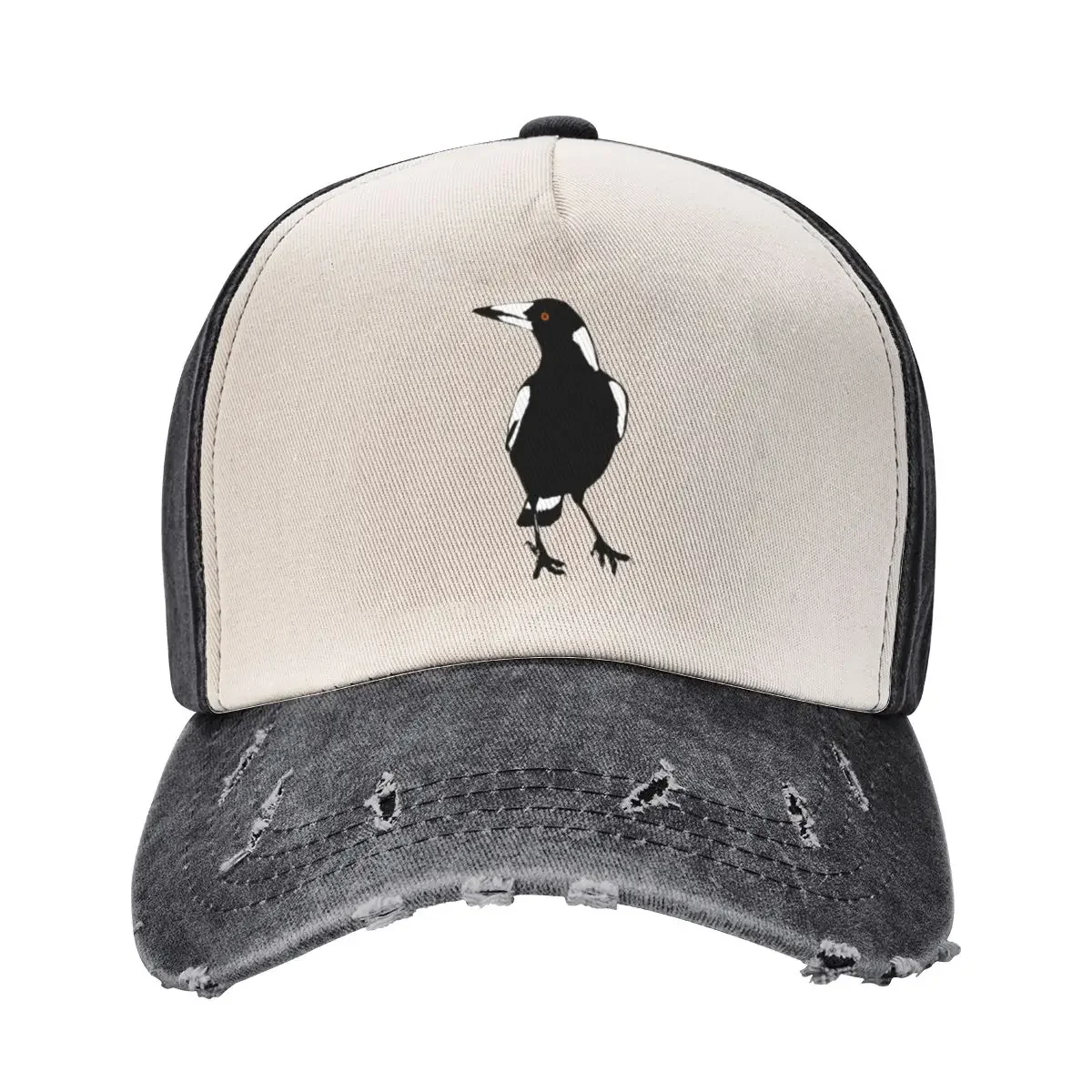 Australian Magpie Baseball Cap fashionable funny hat Luxury Woman Men's