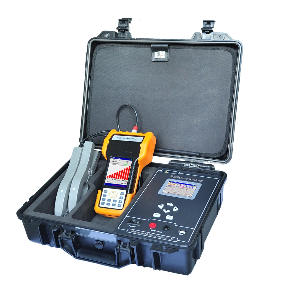 Kongter Ground Fault Locator for Earth Fault Detection, Sistema InDC, Fuga atual para o solo