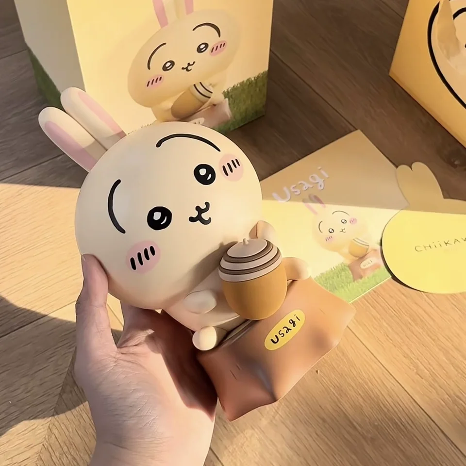 

Authentic Chiikawa Singing Series Bluetooth Speaker Figurine Anime Peripheral Gift Kawaii Hachiware Usagi Girls Desktop Ornament