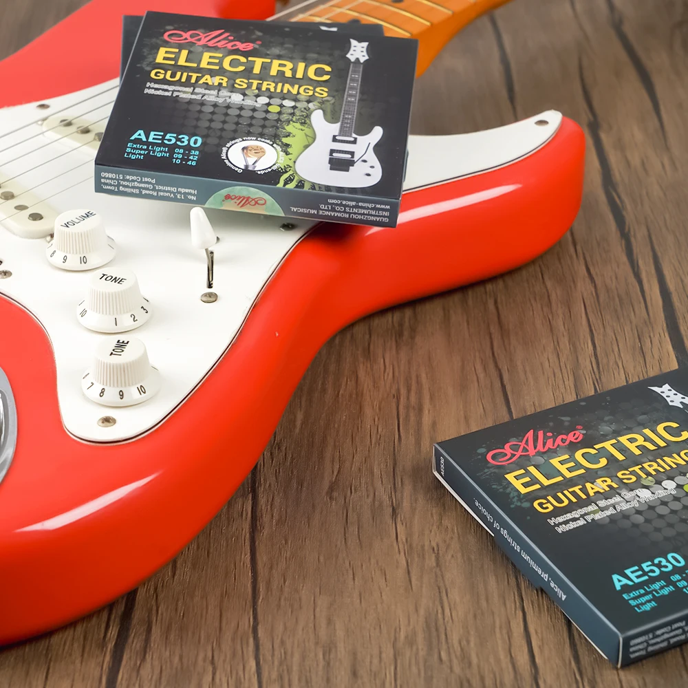 ALICE AE530SL Electric Guitar Strings Nickel Alloy Wound Strings Anti-Rust Coating Guitar Accessories