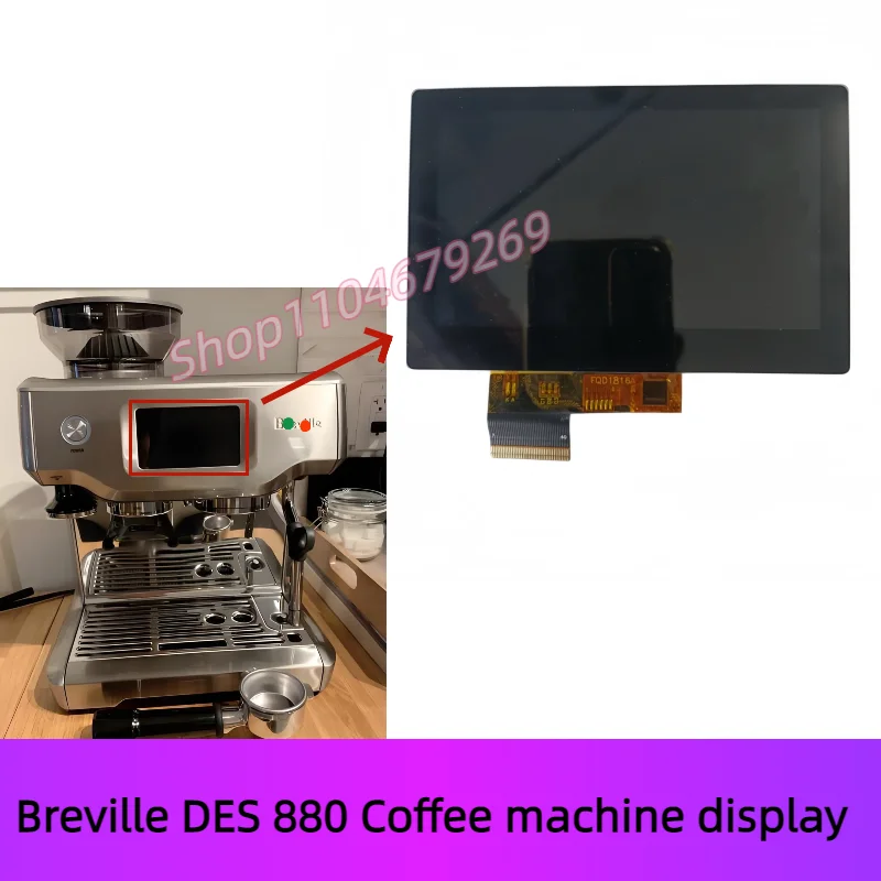 LCD display  touch screen for Breville DES 880 Coffee machine display screen replacement