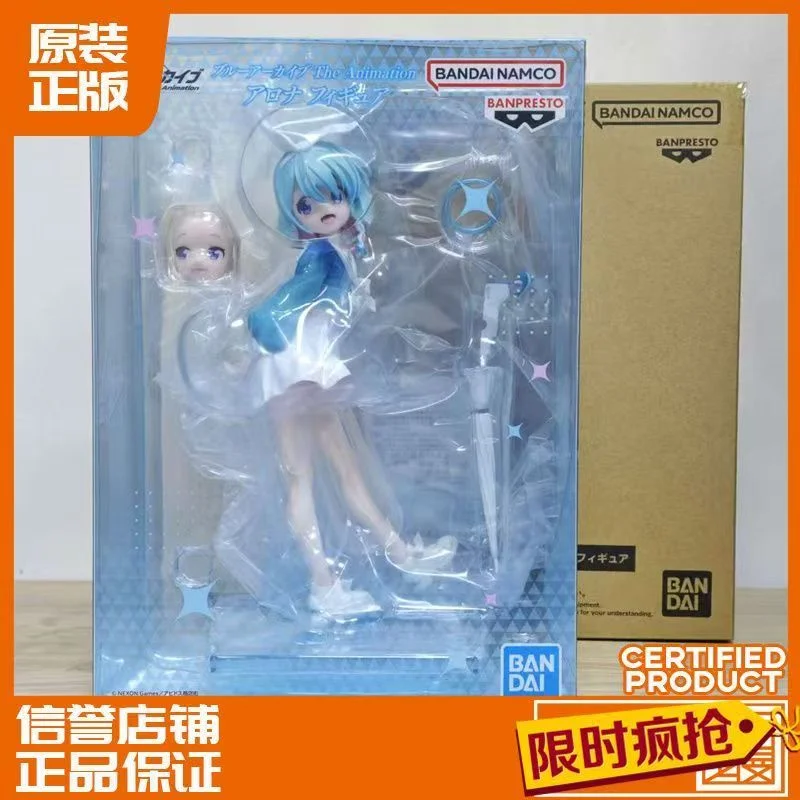

In Stock Bandai Original Banpresto Blue Archive Anime The Animation Arona Genesis Action Figure Collection Gift Brand New Boxed