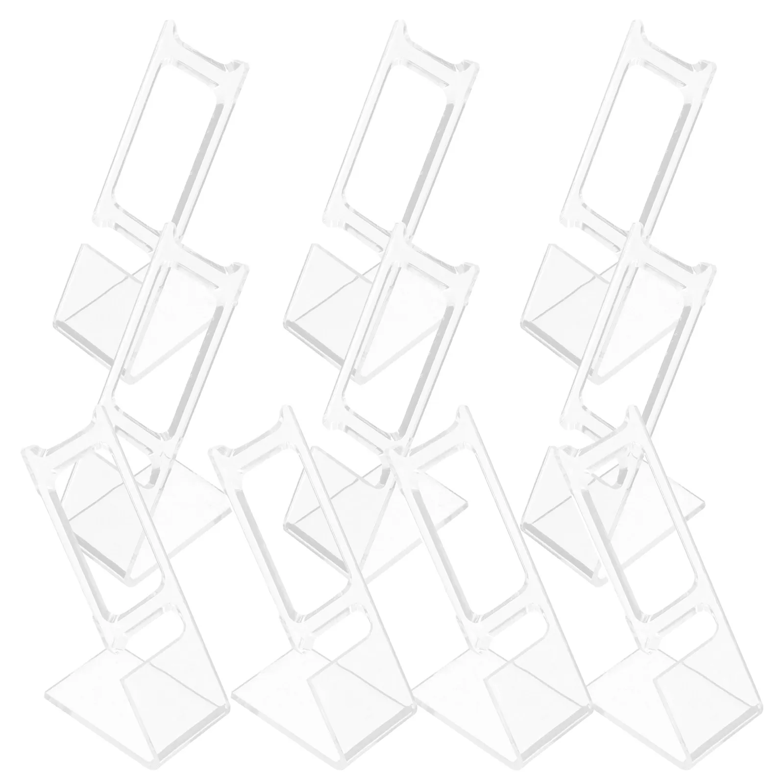 

Набор из 10 пластиковых подставок-органайзеров для демонстрации часов и браслетов, держатели для ювелирных изделий