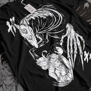 The Promised Neverland Shirt, Yakusoku No Neverland Manga Shirt, Emma Ray Norman Anime Shirt, Promised Neverland Japanese Shirt