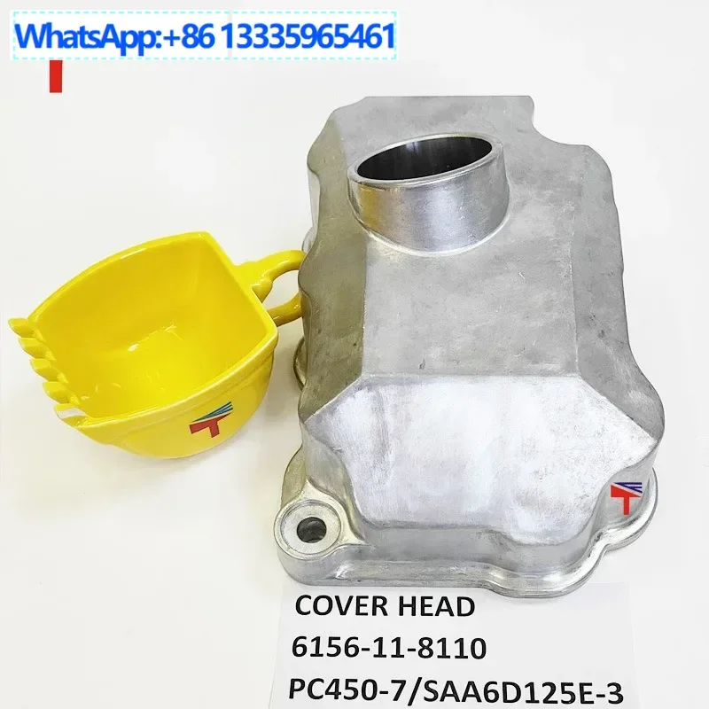 

Valve chamber cover 6156-11-8110 suitable for construction machinery PC450-7 SAA6D125E-3 engine parts
