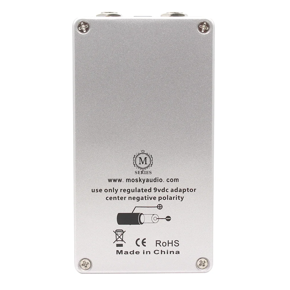 Mosky Roller Compressor Guitar Pedal,4 Modes Compress effect with Sustain/Blend/Level/Tone Button,Compressor Pedal