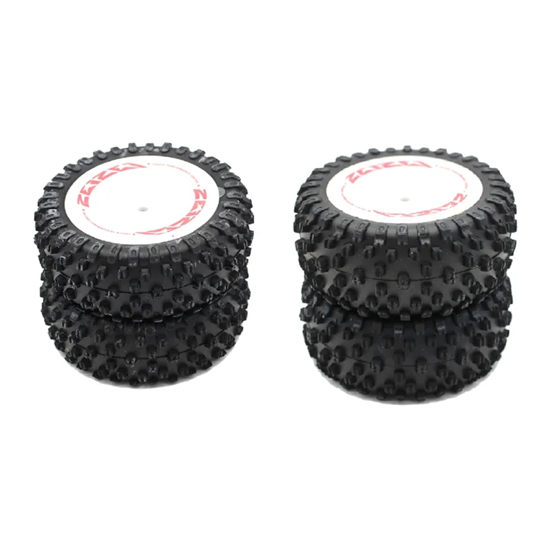

AS96-RC Car Spare Parts Front Rear Tires For Wltoys 1/12 124008 DIY RC Car Upgrade Parts