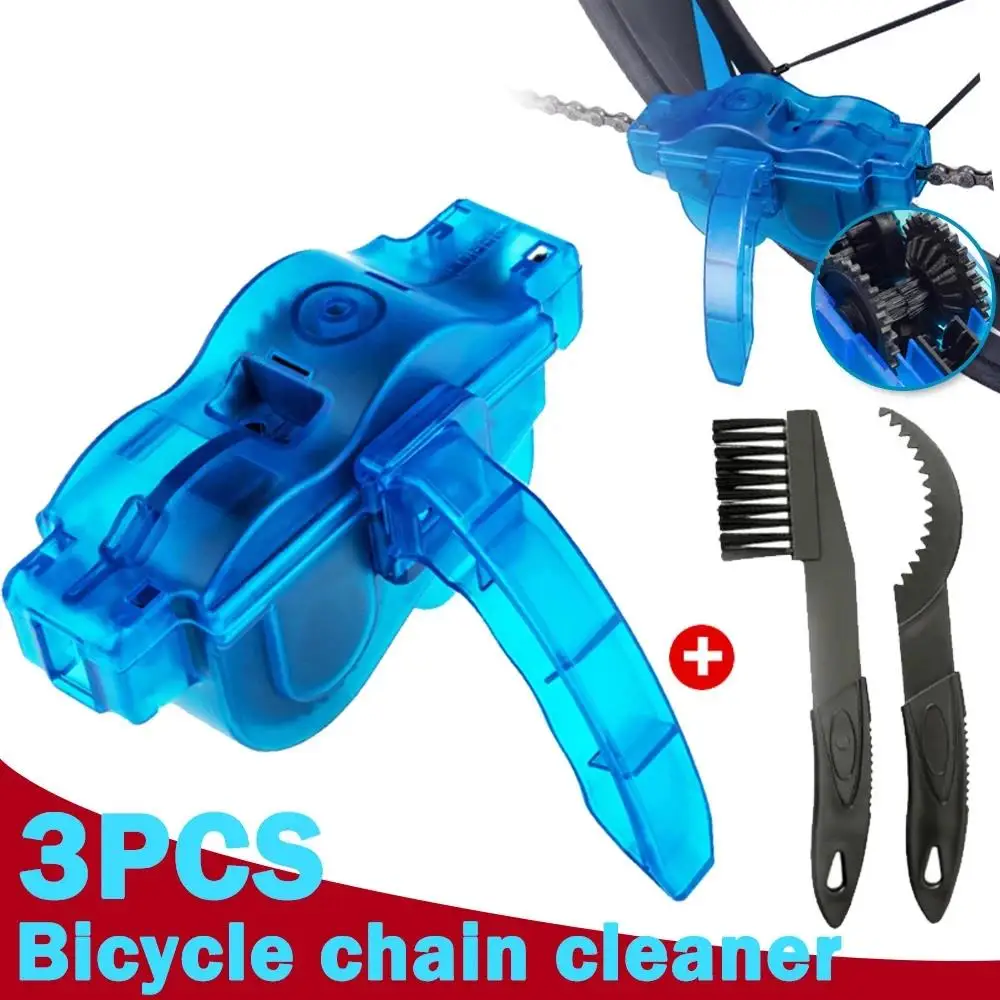 

3D Chain Brush Wash Tool Set Bike Protection Oil Bike Chain for Mountain Cycling Bike Accessories Chain Cleaner Cleaning Bicycle