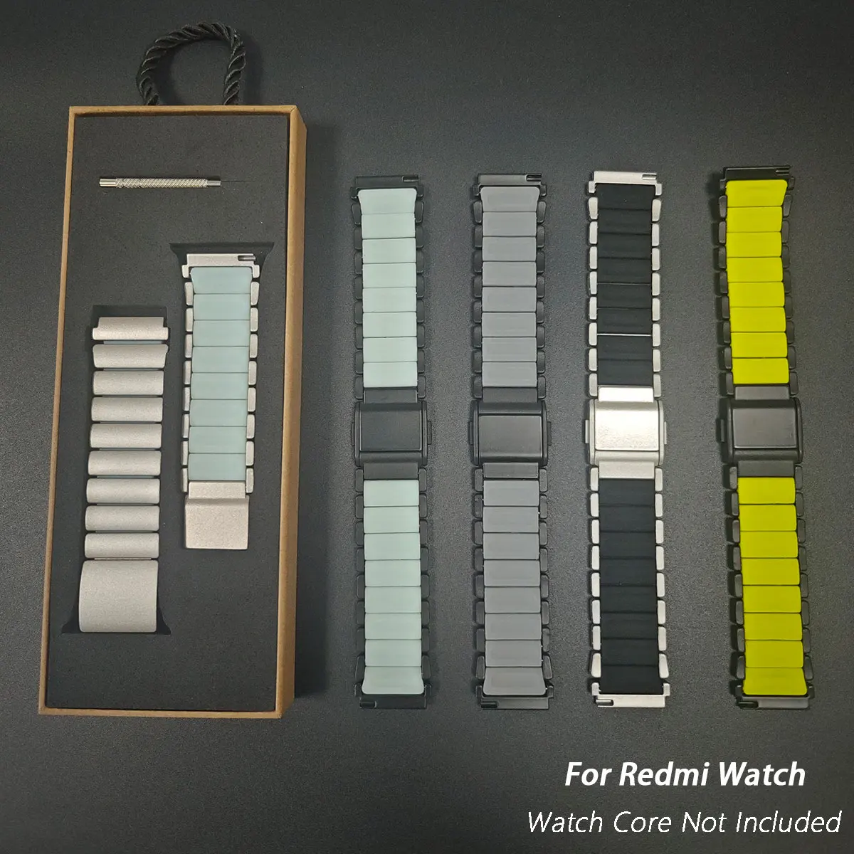 �y�Z�[�����zRedmi Watch 6/5/4 3/5Acitve Lite�p���^���X�g���b�v �������}�O�l�b�g�o�b�N���o���h