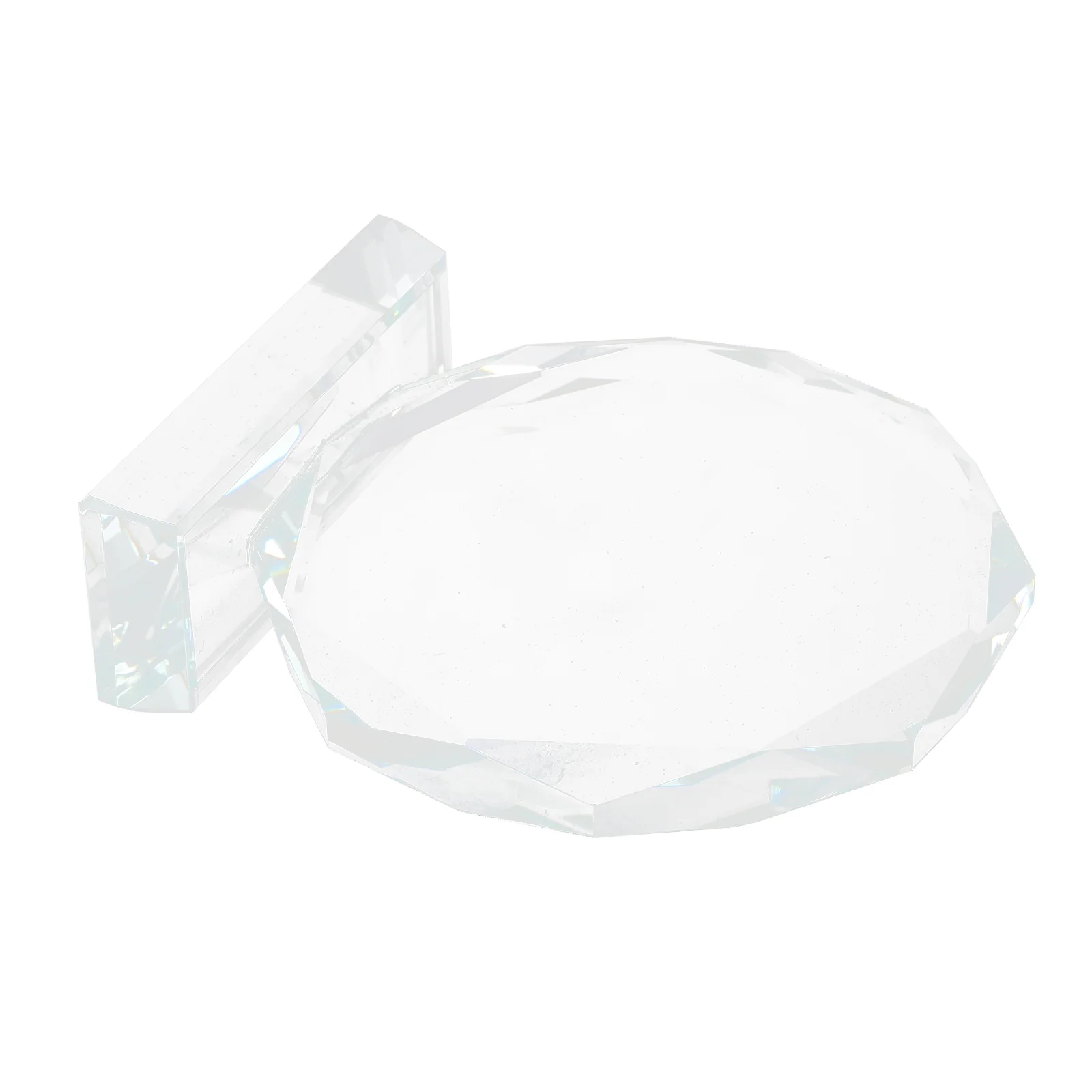 Customizable Award Trophies Crystal Trophy Desktop Miss Personalized Vanity Mirror