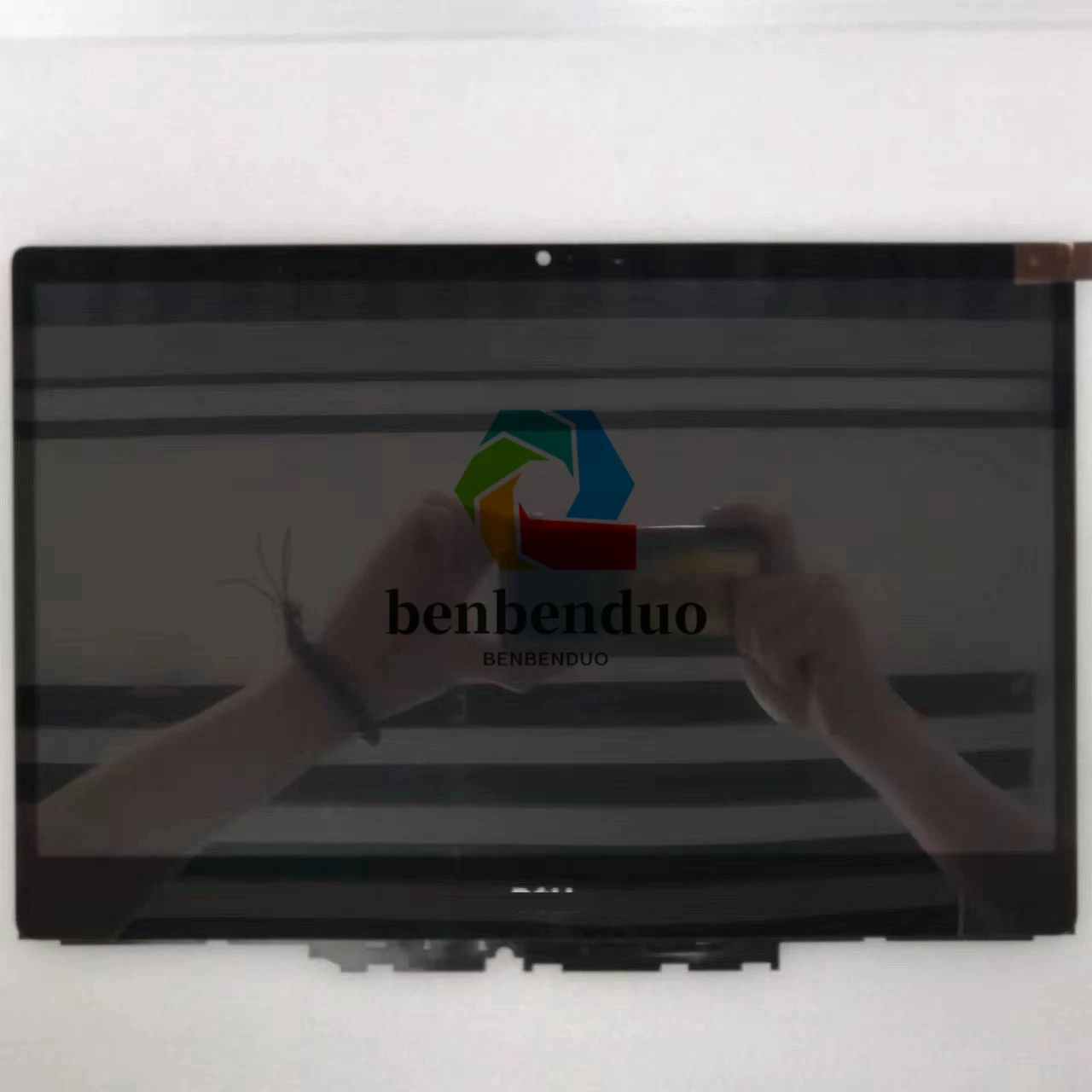 شاشة 14 "1080p لـ Dell Inspiron 14 5482 5485 5491 5492 2-in-1 p93g p93g001 LCD تعمل باللمس مع محول الأرقام والتجميع مع الإطار