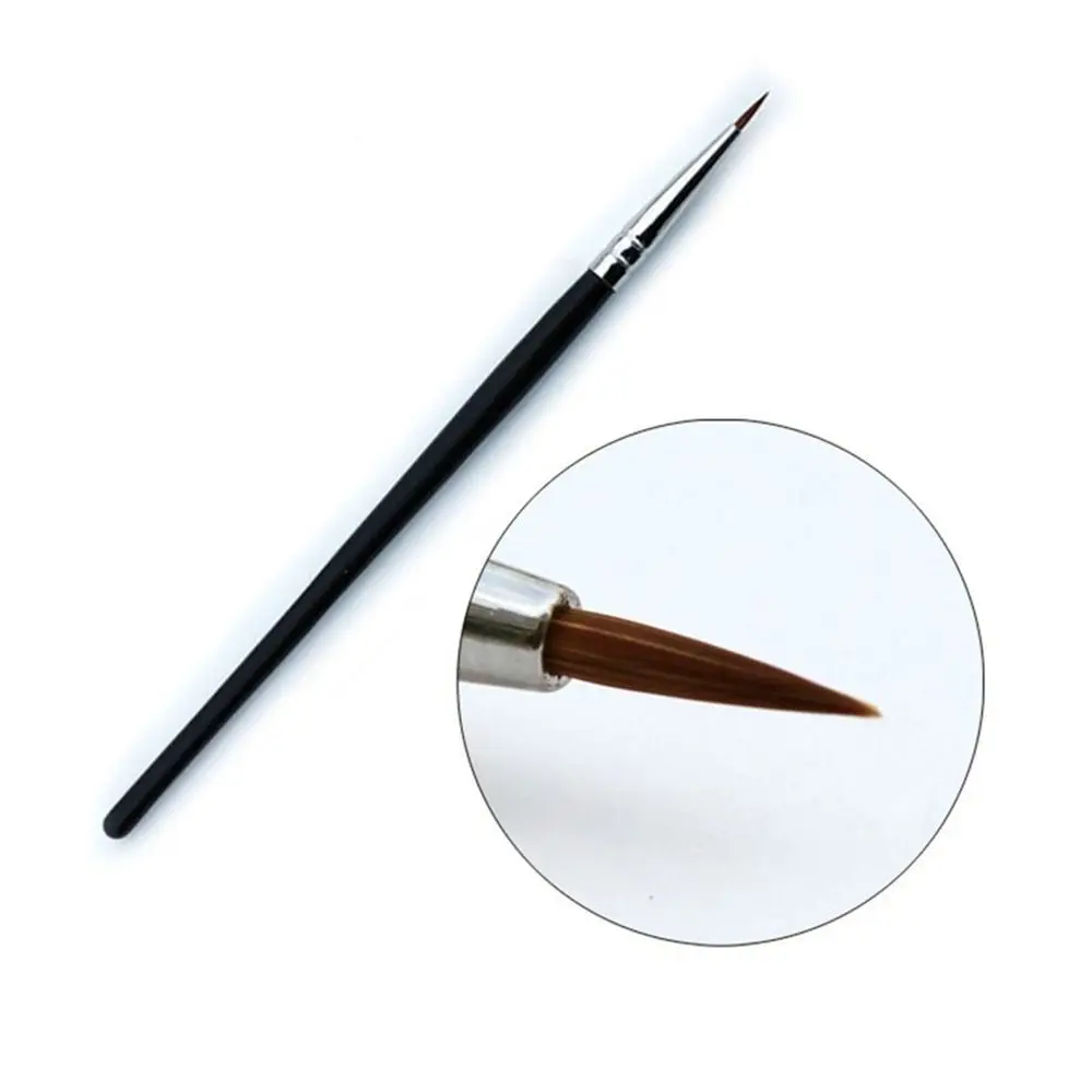 Thin Mink Hair เครื่องมือแต่งหน้า Eye ผู้หญิงเครื่องสําอางค์ Eyebrow ครีมแปรงแปรงอายไลเนอร์เจลแปรงอายไลเนอร์อายไลเนอร์ปากกาแปรงแต่งหน้า