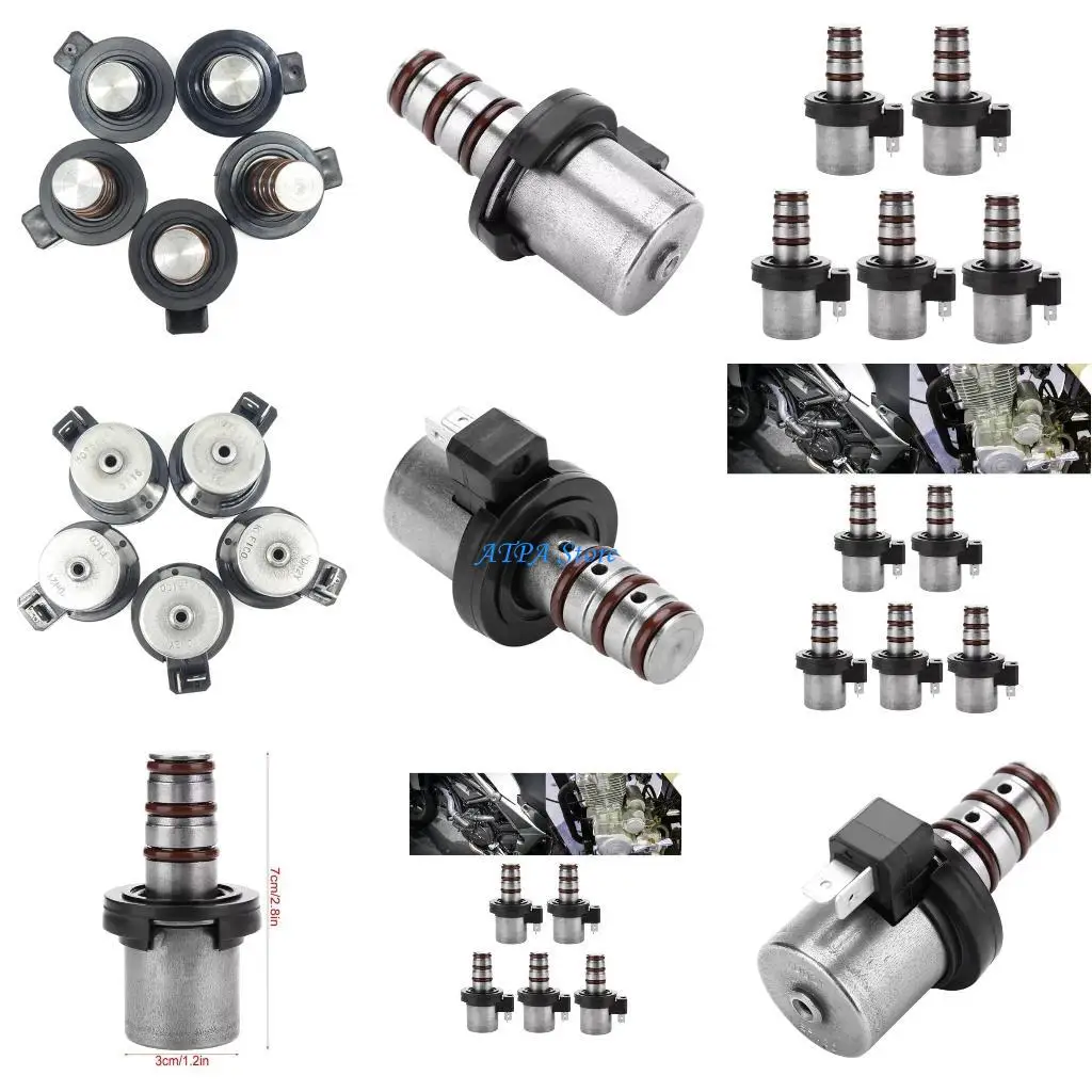 

U13C Metal Transmission Solenoid Valves MD758981 4631339051 for F4A41 Suiatble for Automotive Technicians Simple Installation