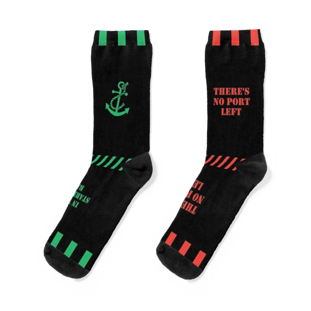 How To Remember Port From Starboard Socks warm winter cartoon golf Men Socks Luxury Brand Women's