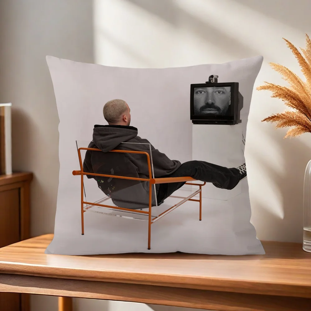 Omer Singer Adam Kissenbezug Kissenhülle für Zuhause, Sofa, Wohnzimmer, Büro, Café, Auto. – Detail 3