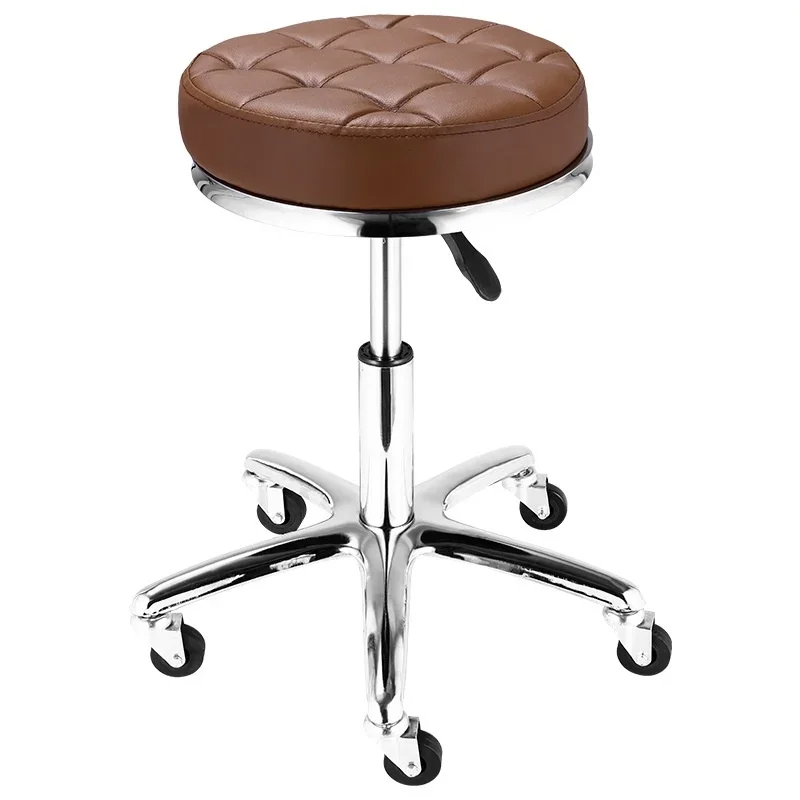 

Barber Bar Stool Adjustable Swivel Hydraulic Salon Chair Studio Wholesale Lightweight Rolling Stool Bar Chair Stool Chair