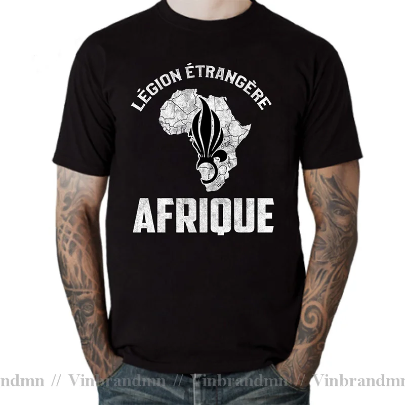 French Legion Etrangere T Shirt Men France 2rep 3rep T-shirt Walk Or Die French Legionnaire Special Forces Military Army TShirt