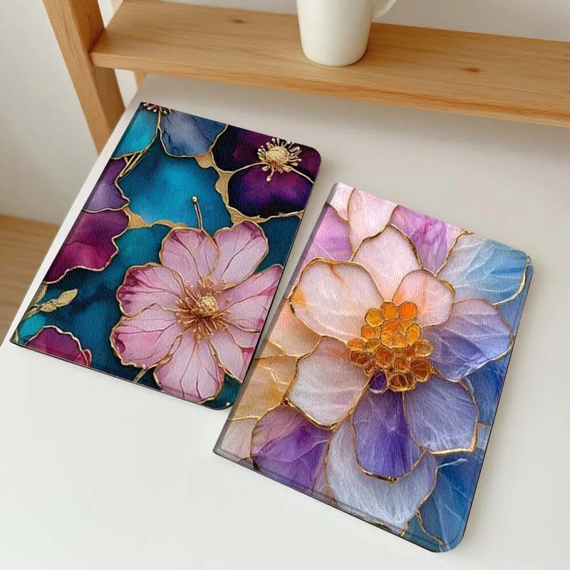 

Creative Flower Luxury For Samsung Galaxy Tab A7 A A8 A9 A11 S6 S11 10.1 10.4 10.5 Inch Lite PLus Soft Tablet Case Gift