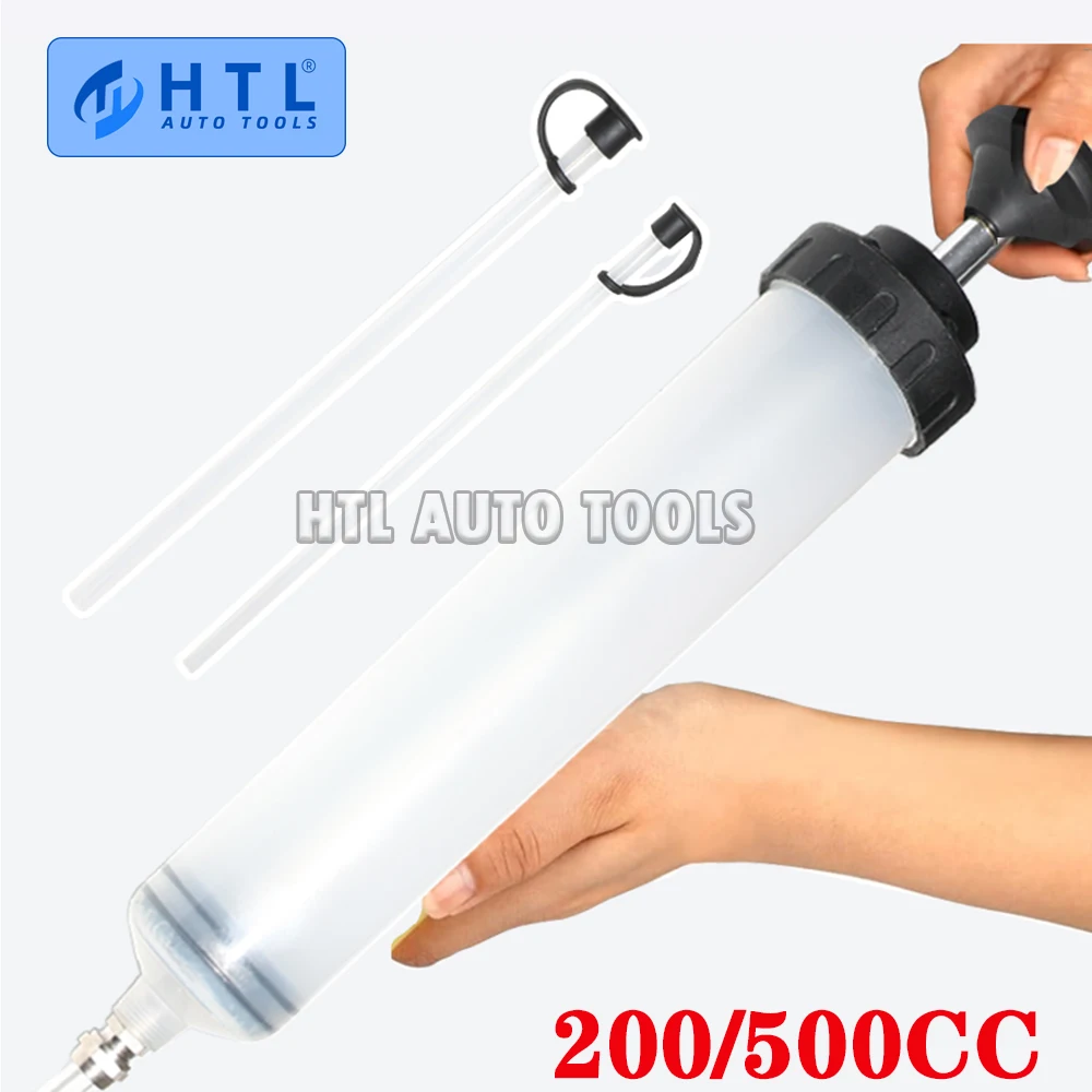 New Car Brake Fluid Oil Extractor Auto Oil Change Syringe with Hose Manual Fuel Suction & Filler Fluid Oil Change Evacuator Pump