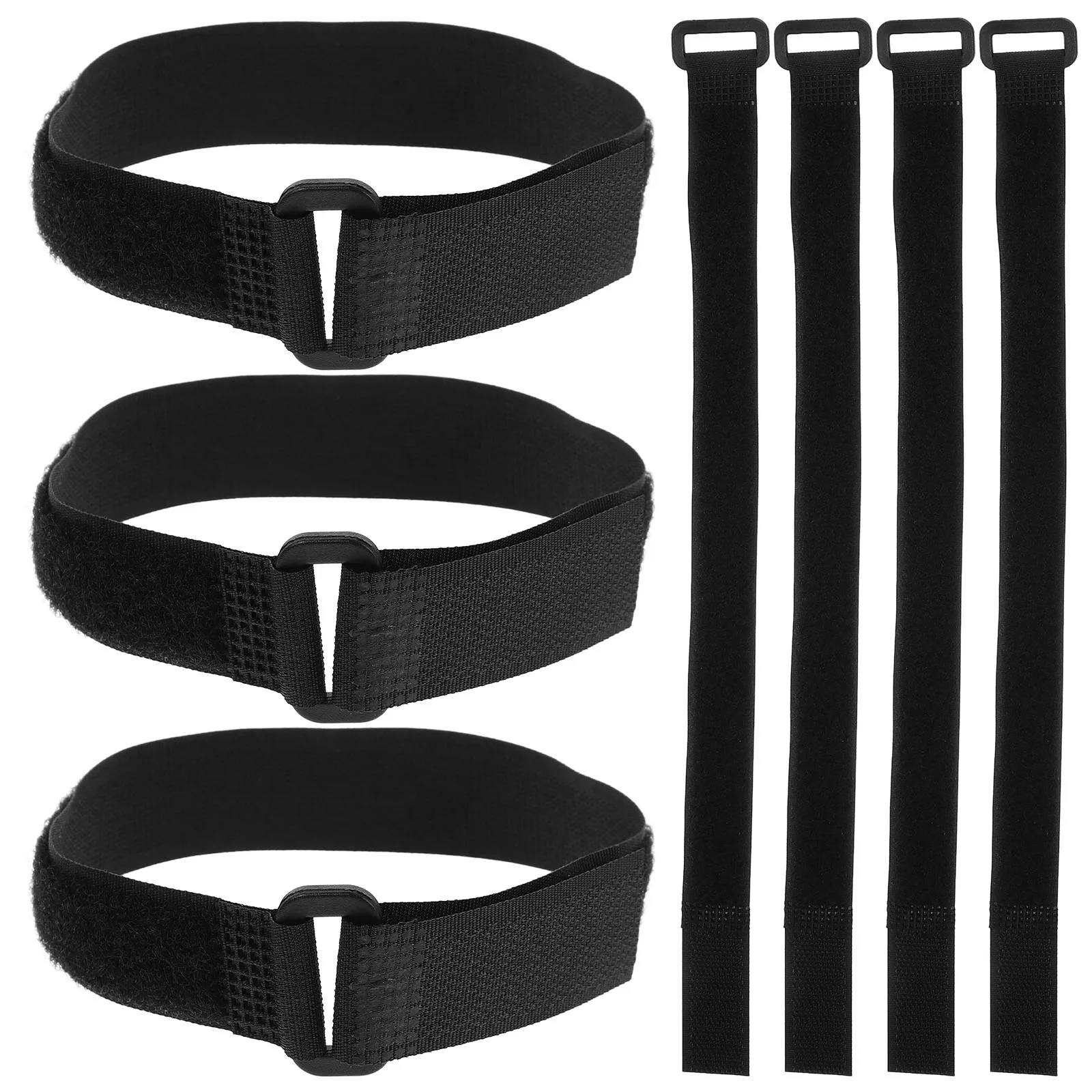 

10pcs Soccer Net Fixed Straps Adjustable Cable Ties Heavy Duty Nylon Goal Bands Lasting Self Adhesive