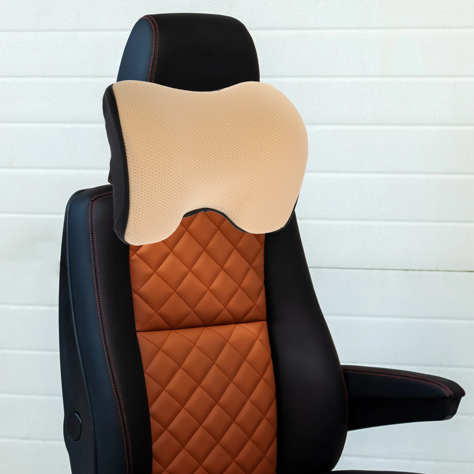 

Detachable Memory Foam Headrest Travel Pillow ° Space Cervical Automotive Neck