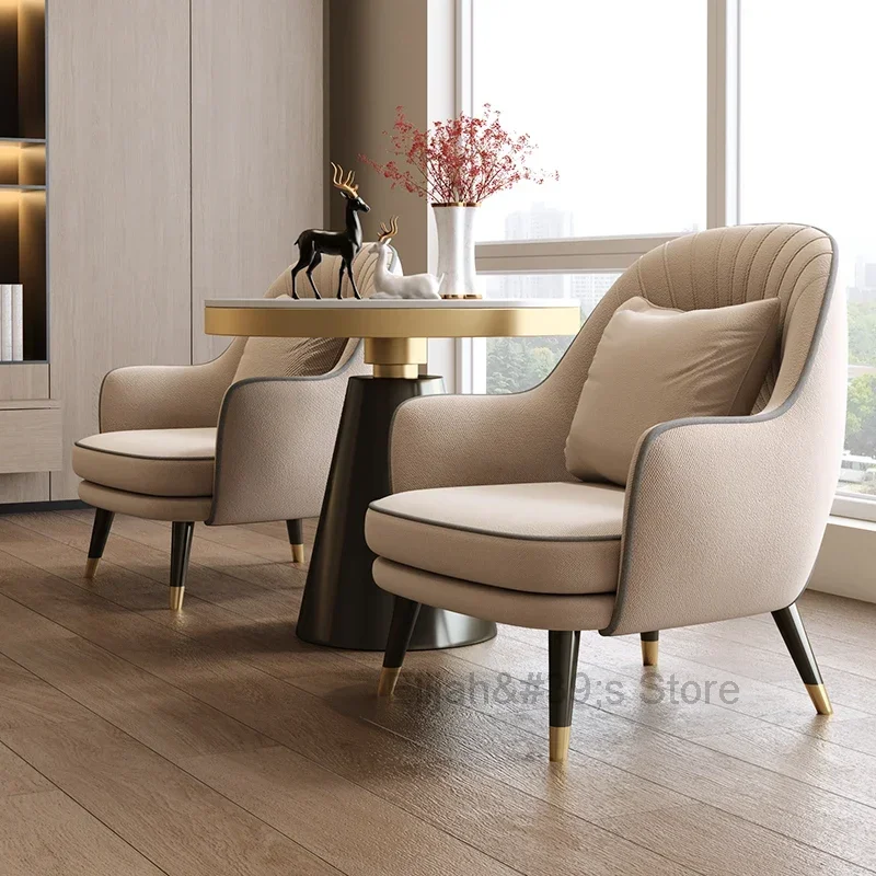 

Italian Bar Stools Accent Living Room Chairs Makeup Dressing Backrest Design Sofa Chairs Beauty Salon Stoelen Home Furniture