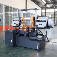 LUBAN Miter Band Saw Direct Port GB4228X 90 Degree Angle Horizontal Metal Cutting Band Saw Machine