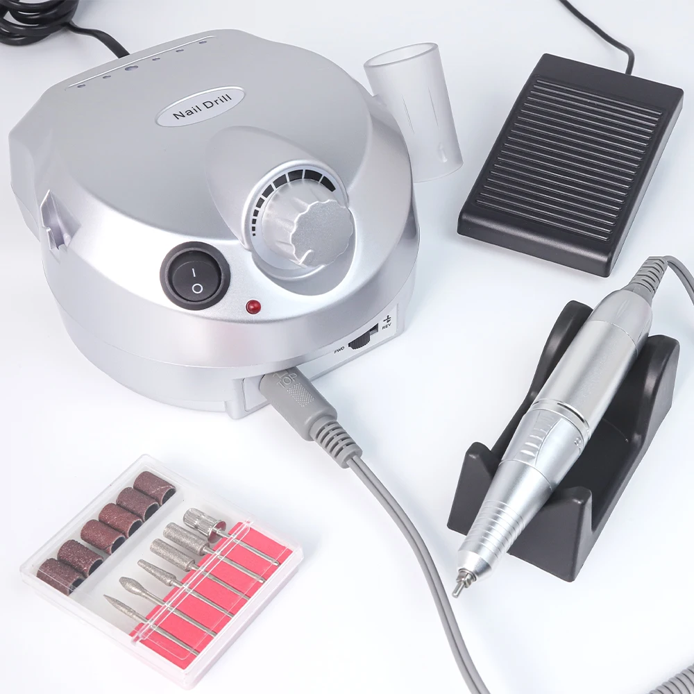 35000RPM Professional Nail Drill Machine for Manicure Drill Tips Electric Nails Sander Pedicure File Polisher Equipment Tools