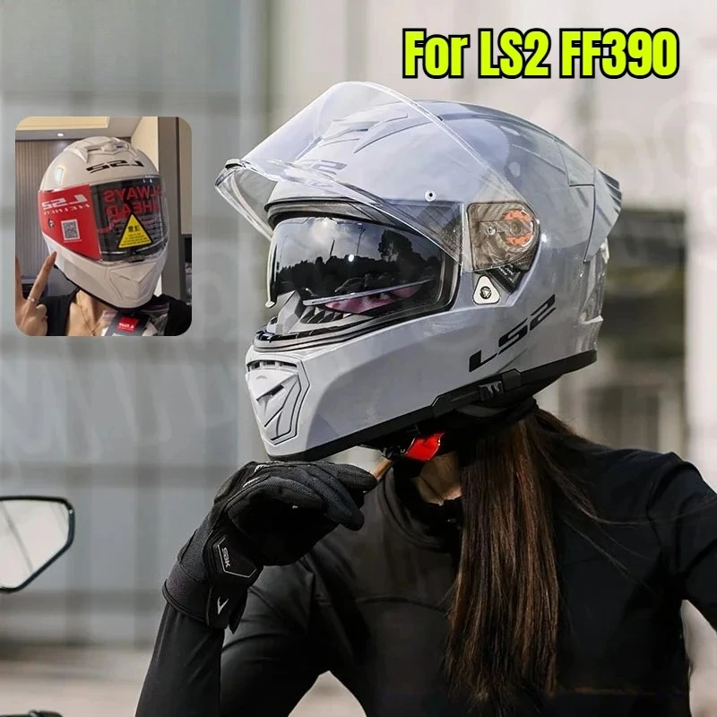 

Мотошлем Capacete для мотоцикла Breaker FF390, полнолицевой, с двойным визором, система против запотевания, AA