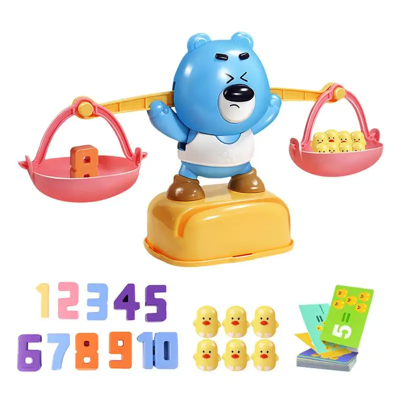 

Bear Scale Toy Cartoon 12 Ducks Toddler Number Learning Toys Educational Counting Toys Learning Number Counting Toy For 3 Year