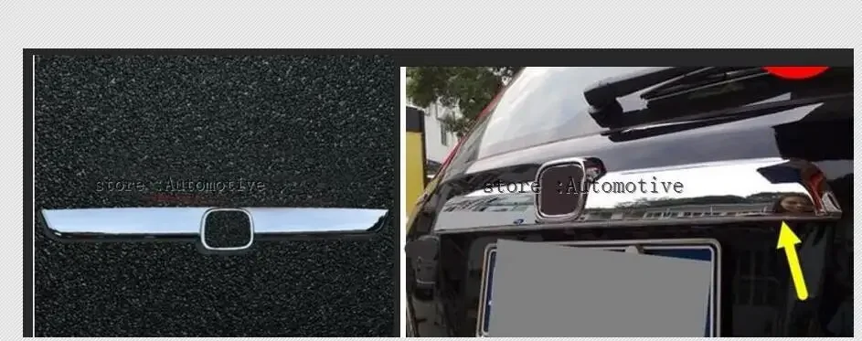 1pcs FOR Honda CRV CR-V 2007 2008 2009  Chrome  Rear Trunk Lid Cover Trim