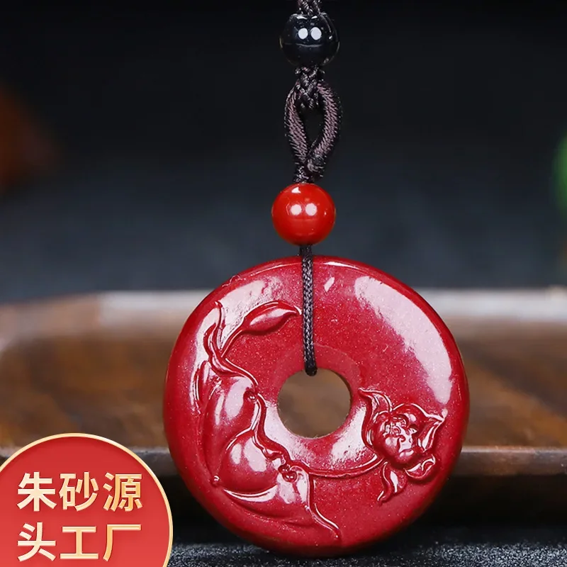 

Natural Lotus Peace Pendant Purple Gold Sand Necklace Pendant Jewelry Pendant