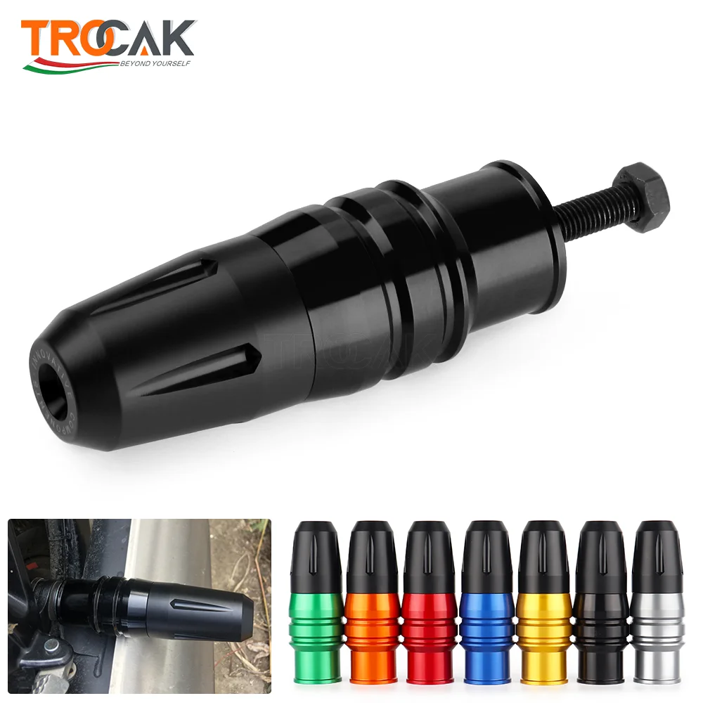 FÜR Benelli Leoncino 500 LeonineX TNT 125 135 Jinpeng 502 TRK502 CNC Motorrad Crash Pads Auspuff Sliders Rahmen Schutz