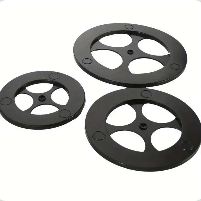 360‑Degree Rotating Lazy Susan Organizer Tray, Anti‑Slip Plastic Storage Tray for Kitchen Bathroom Office
