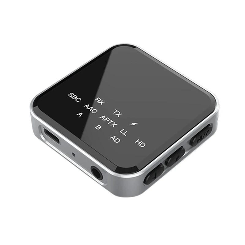 

2 In 1 Hifi Bluetooth 5.2 Aptx HD Transmitter Receiver Bluetooth Audio Adapter For Car TV Stereo System