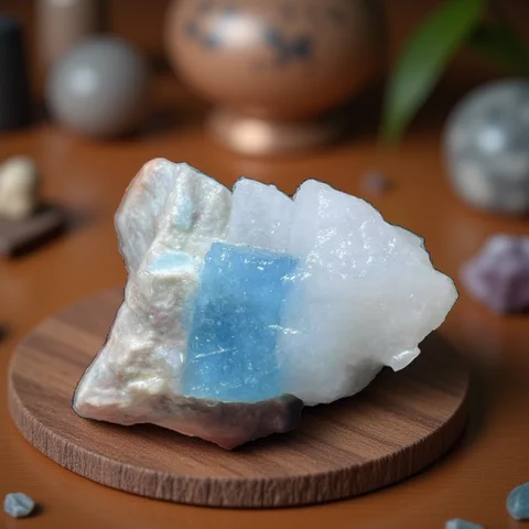 Nuevo Aguamarina 100% natural, morganita, piedra cruda mineral, decoración del hogar de Pakistán