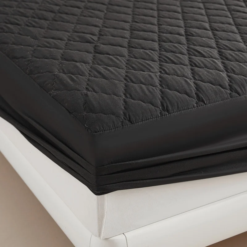 Quilted Thick Waterproof Mattress Cover Mattress Protector Queen King Fitted Sheet Bed Pad Cover Bed Topper ( No Pillow Case) - view 4