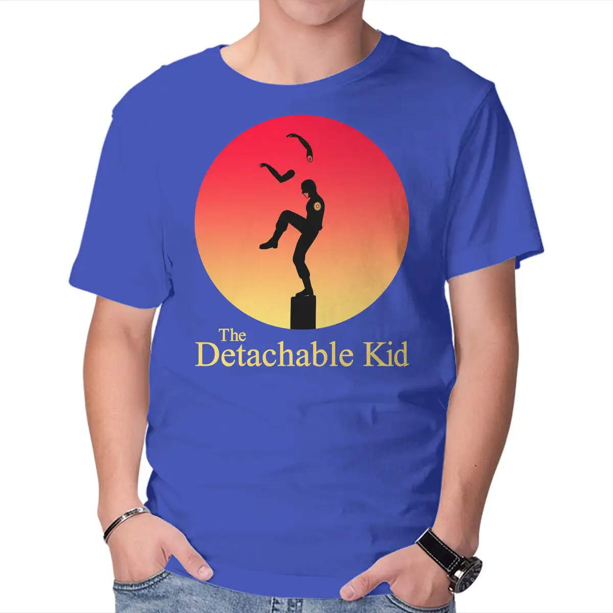 The Detachable Karate Kid Unisex T-shirts for Man Woman Short Summer Tees Casual Cotton New Arrival Fashions Couple's Cloths