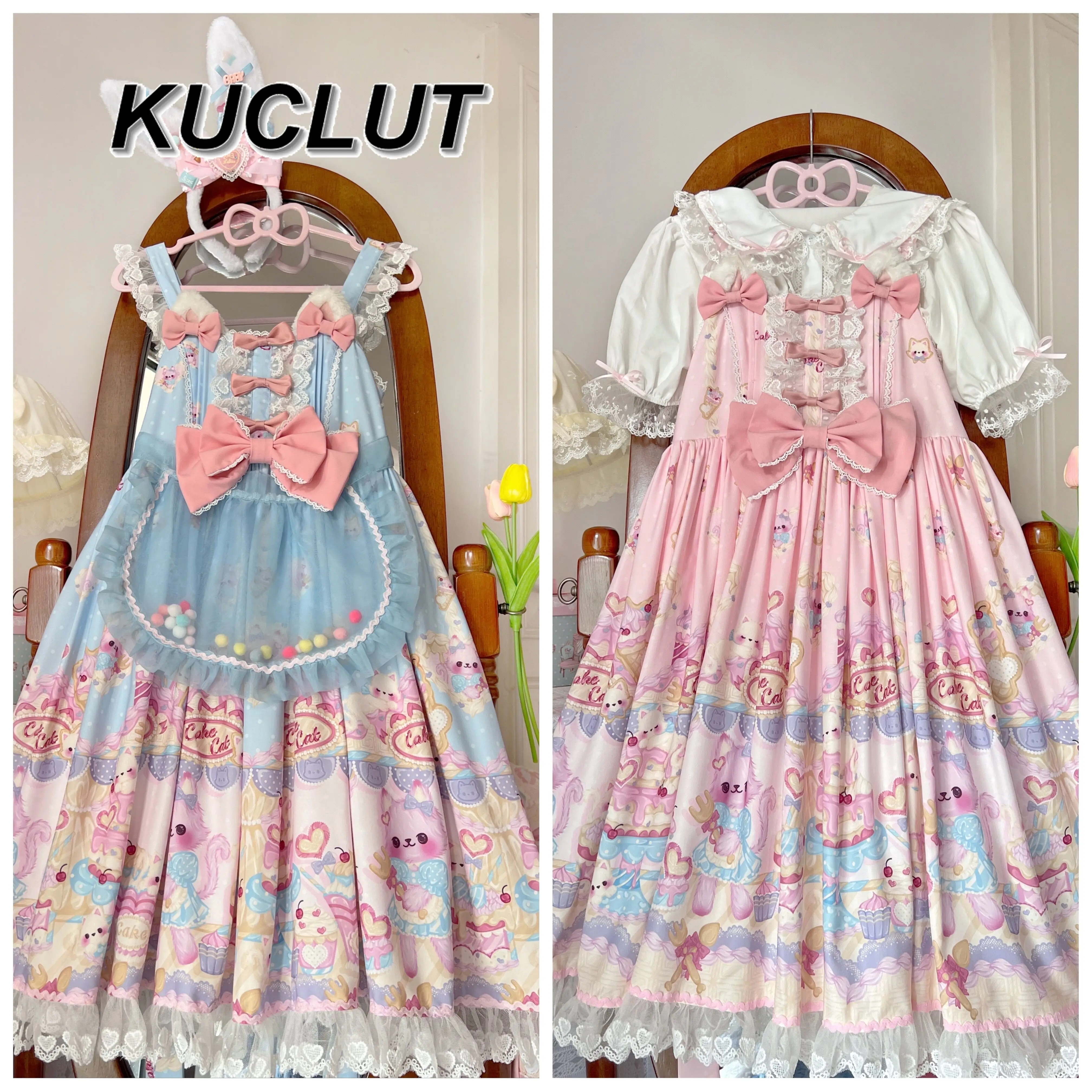 

Original Design Lolita Suspender Cute Jsk Dress Fashion 2025 Summer and Autumn Sweet Elegant Casual Short Dresses Women