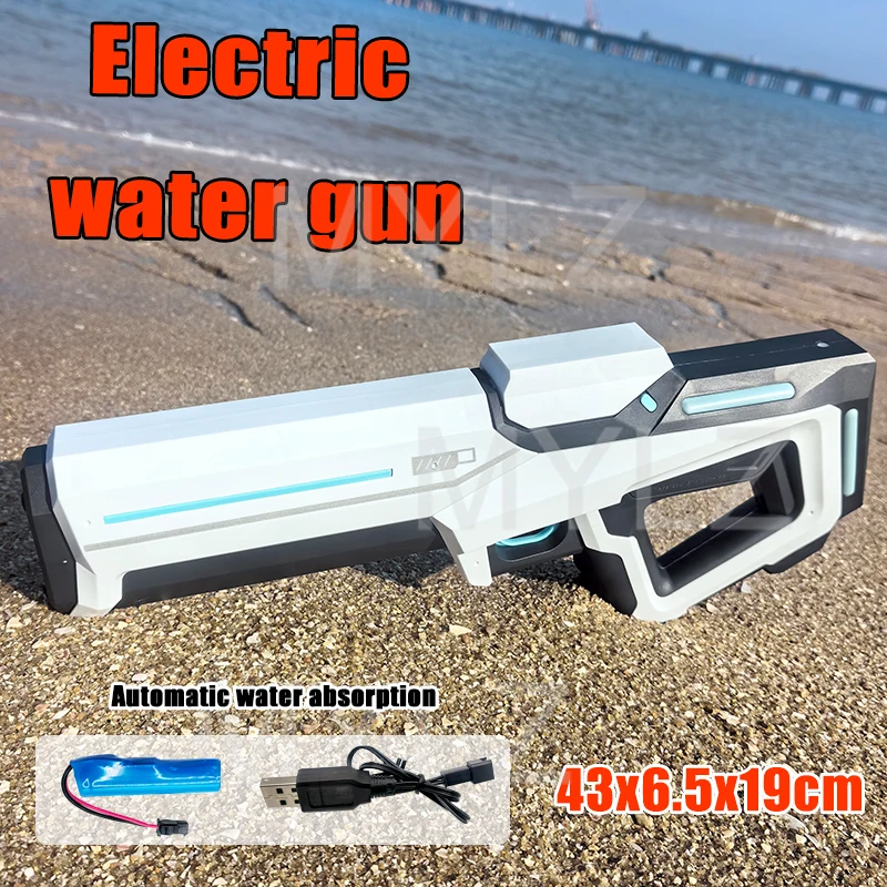 Automatisch Wasser Hochdruck Elektrische Wasserpistole Spielzeug für Kinder Sommer Outdoor Pool Kampf Spiele Kinder Wasser Spielzeug Geschenk