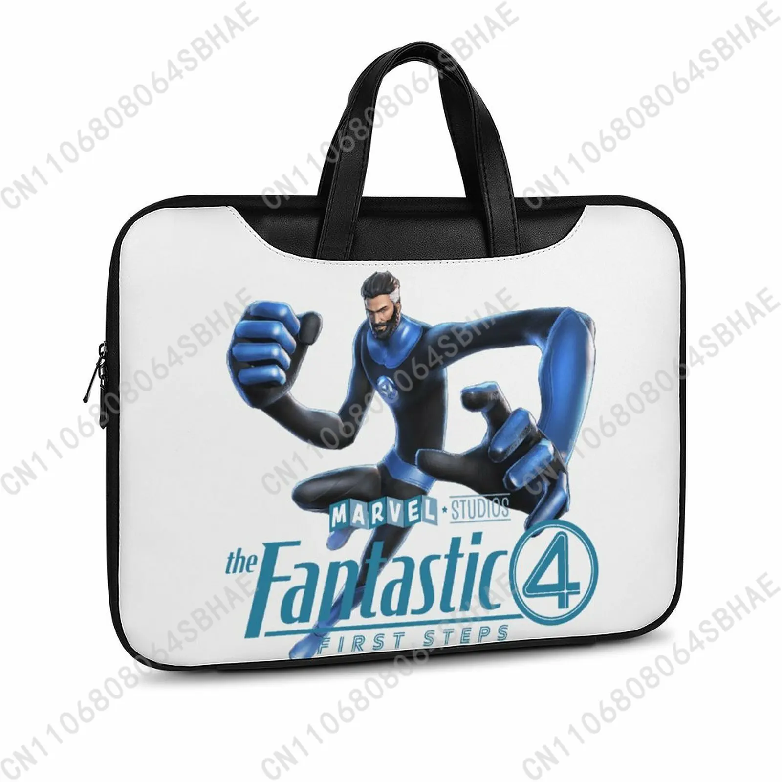 

Marvel Mister Fantastic Custom Leather Briefcase Men Woman Laptop Bag Business Retro Genuine Leather Computer Cosplay