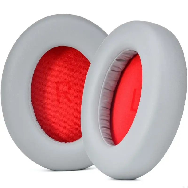R91A 편안함 및 소음 감소 더 두꺼운 이어 패드 소노 플로우 게임 헤드셋을위한 귀 쿠션 귀마개 이어 패드 편안한 이어 컵