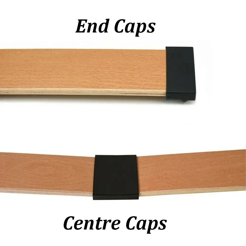 12/20 piezas Accesorios para fijar y asegurar los tapones de los estribos de la cama, tapones de sujeción para los extremos de la cama, soporte para estribos de cama 12/20 piezas