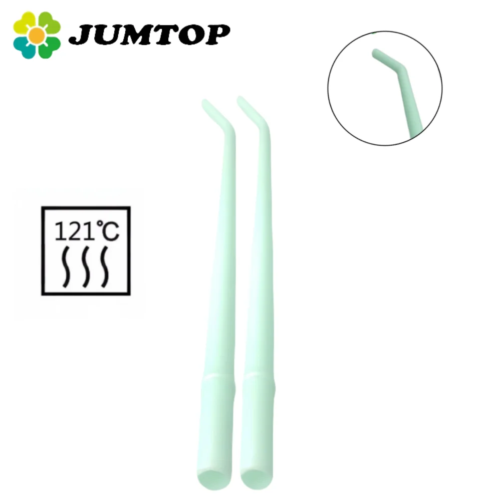 

25 шт./пакет одноразовые стоматологические всасывающие насадки-профессиональный эжектор слюны для стоматологической клиники, хирургических и ортодонтических процедур